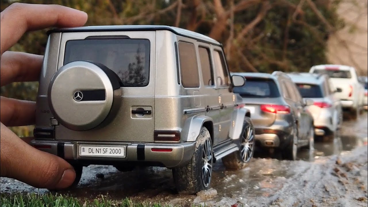 Коллекция мини-внедорожников Mercedes | Литые модели автомобилей для бездорожья