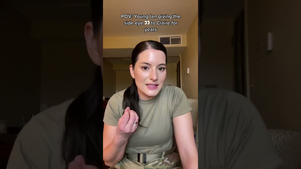 Young Ian always knew there was something up with Claire