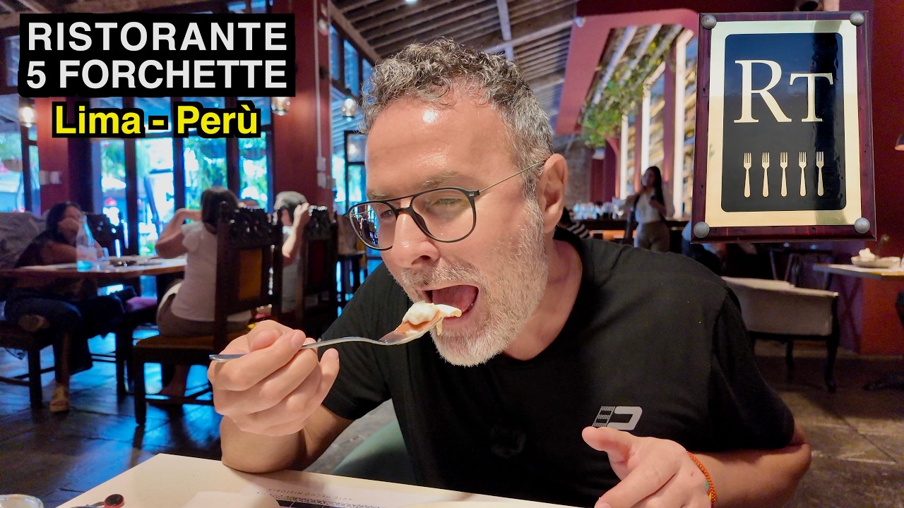 QUANTO COSTA MANGIARE in UN RISTORANTE 5 FORCHETTE in PER&Ugrave; - EP2 S4