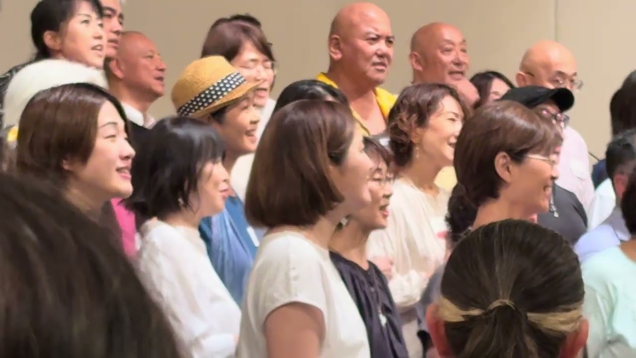 Natsu leading Gospel Square