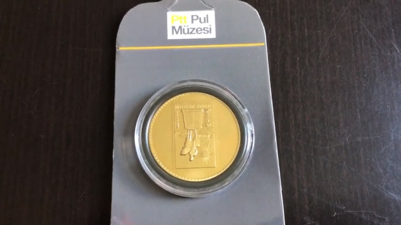PTT Pul Müzesi Hatıra Para - 2