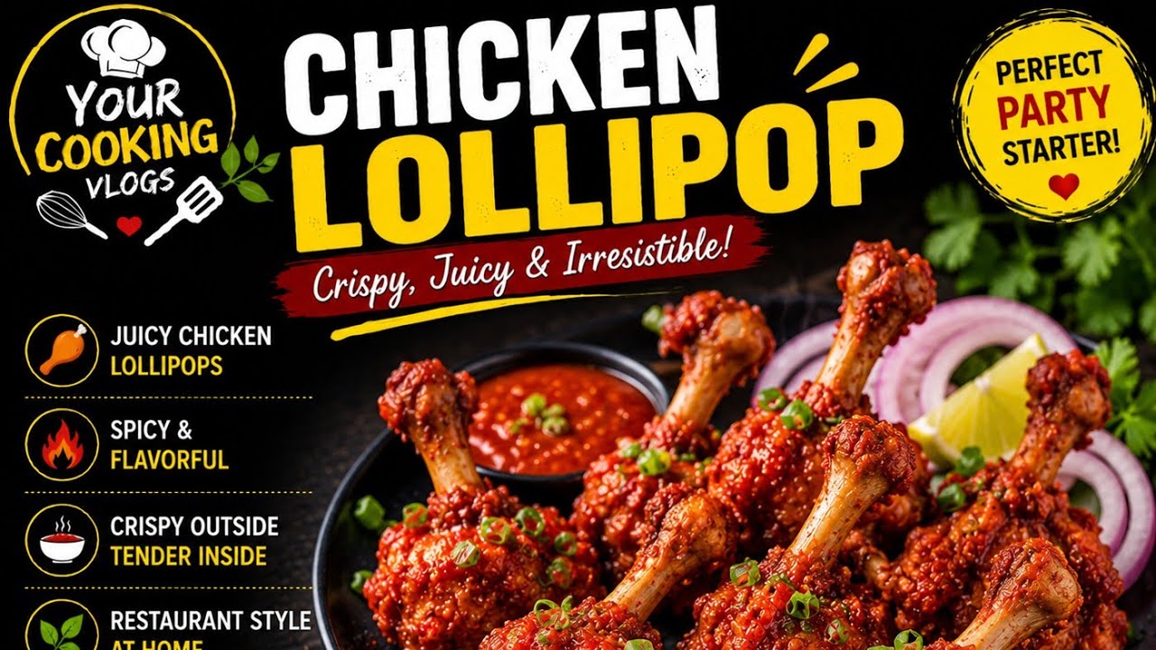 How To Make Chicken Lollipop