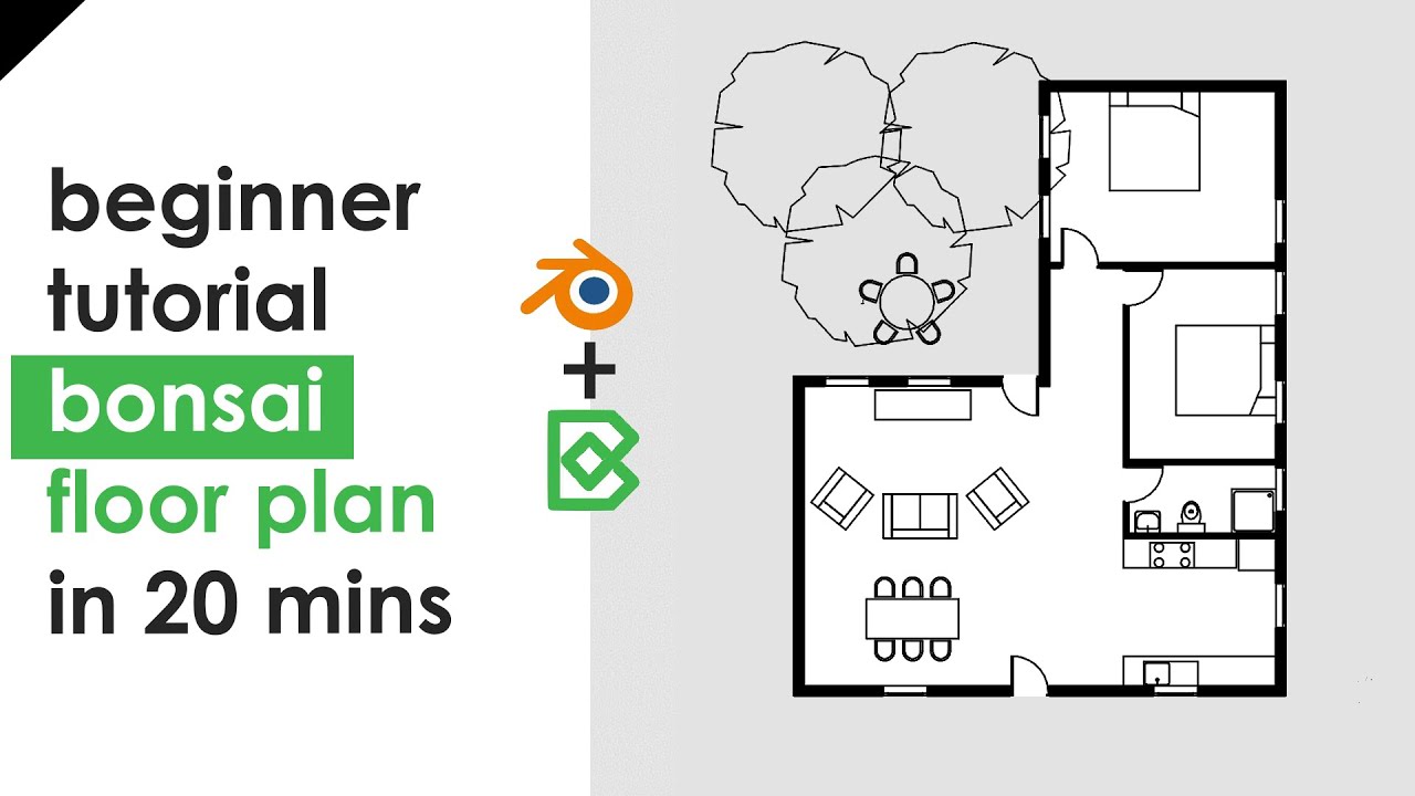Bonsai - Beginner Tutorial - Floor Plan - in 20mins
