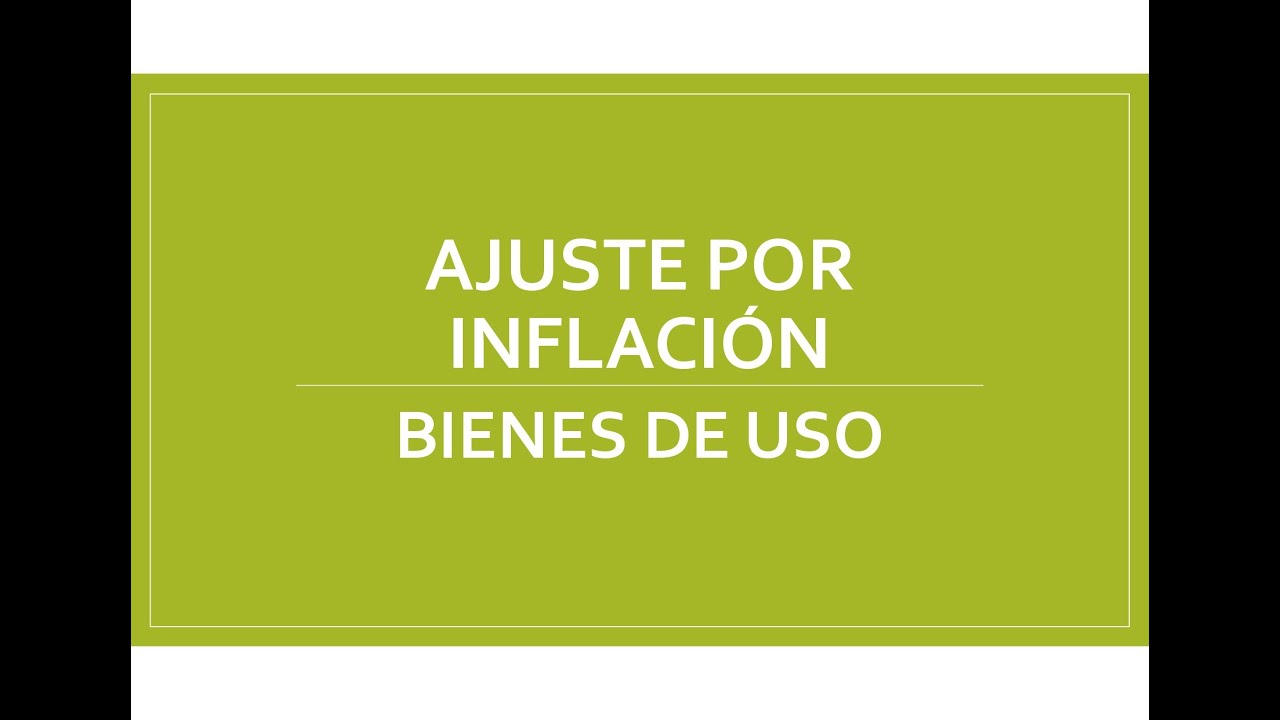 AxI Bienes de USo