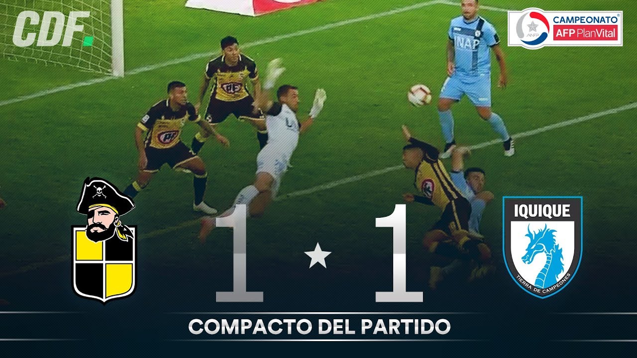 Coquimbo Unido 1 - 1 Deportes Iquique | Campeonato AFP PlanVital 2019 | Fecha 13 | CDF