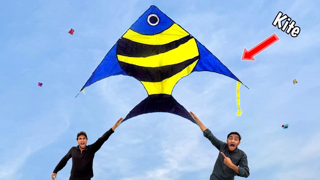 New Unique Fish Kite With Pakistani Kite Catch Nasir Bhai
