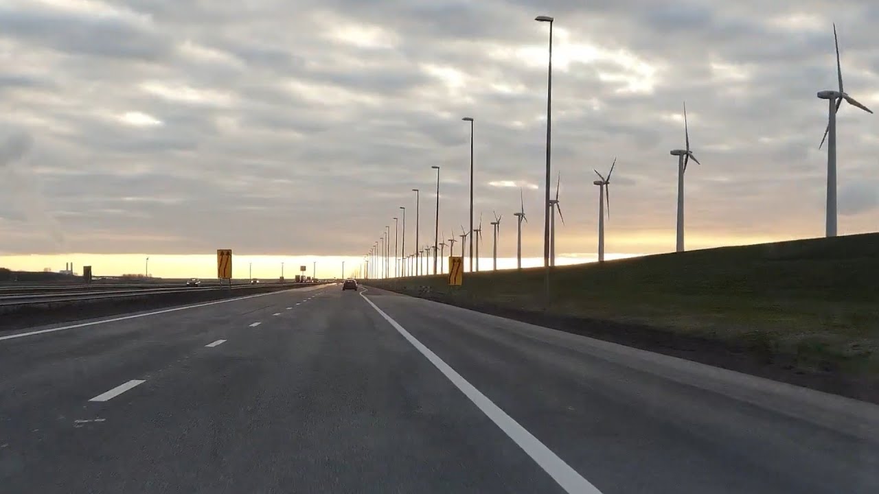 Dashcam Beelden Emmeloord 》Lelystad Via: A6.