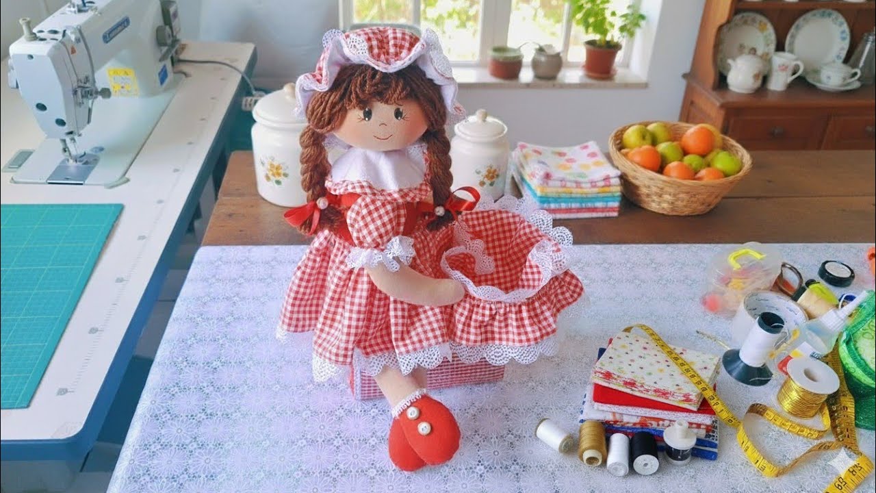 COMO aproveitei a reciclagem pra ganhar dinheiro: boneca utilitária de cozinha 