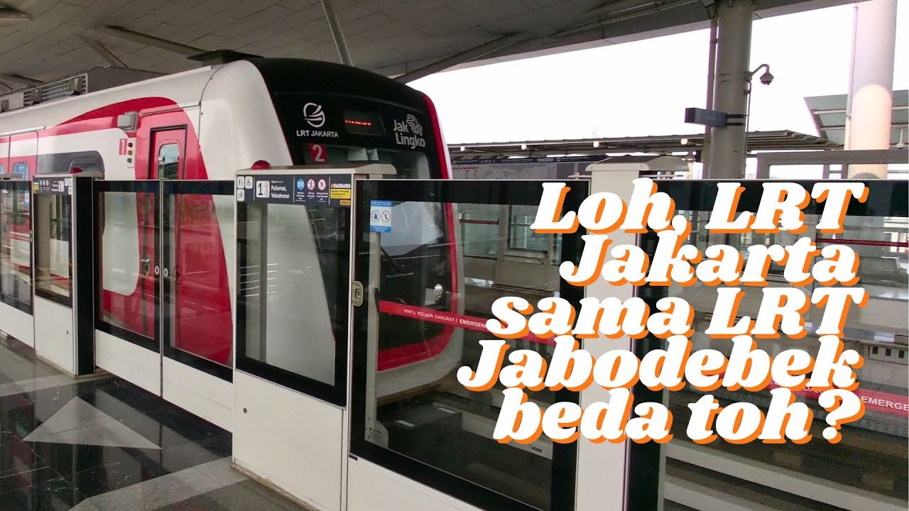 Mengunjungi LRT Jakarta, Pendahulu LRT Jabodebek Yang Serupa Tapi Tak Sama