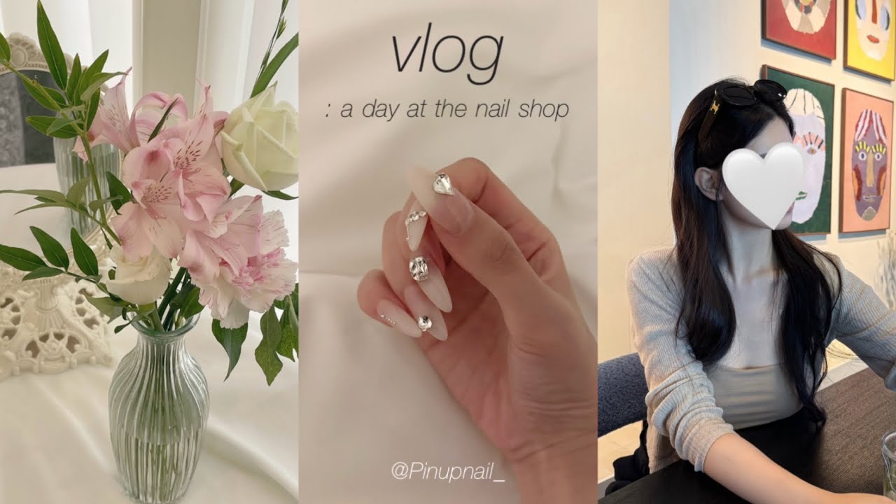 vlog. 𝚒’𝚖 𝚋𝚊𝚌𝚔!🧌..대하드라마 낋여옴☃❤︎ 겨울에 올리는 8월의 일상,, 그래도 재밌을걸..?♥️ 네일샵브이로그➰
