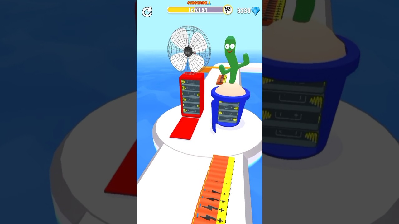 battery🤯🔋 Run 3d Level 54🤯Video. 