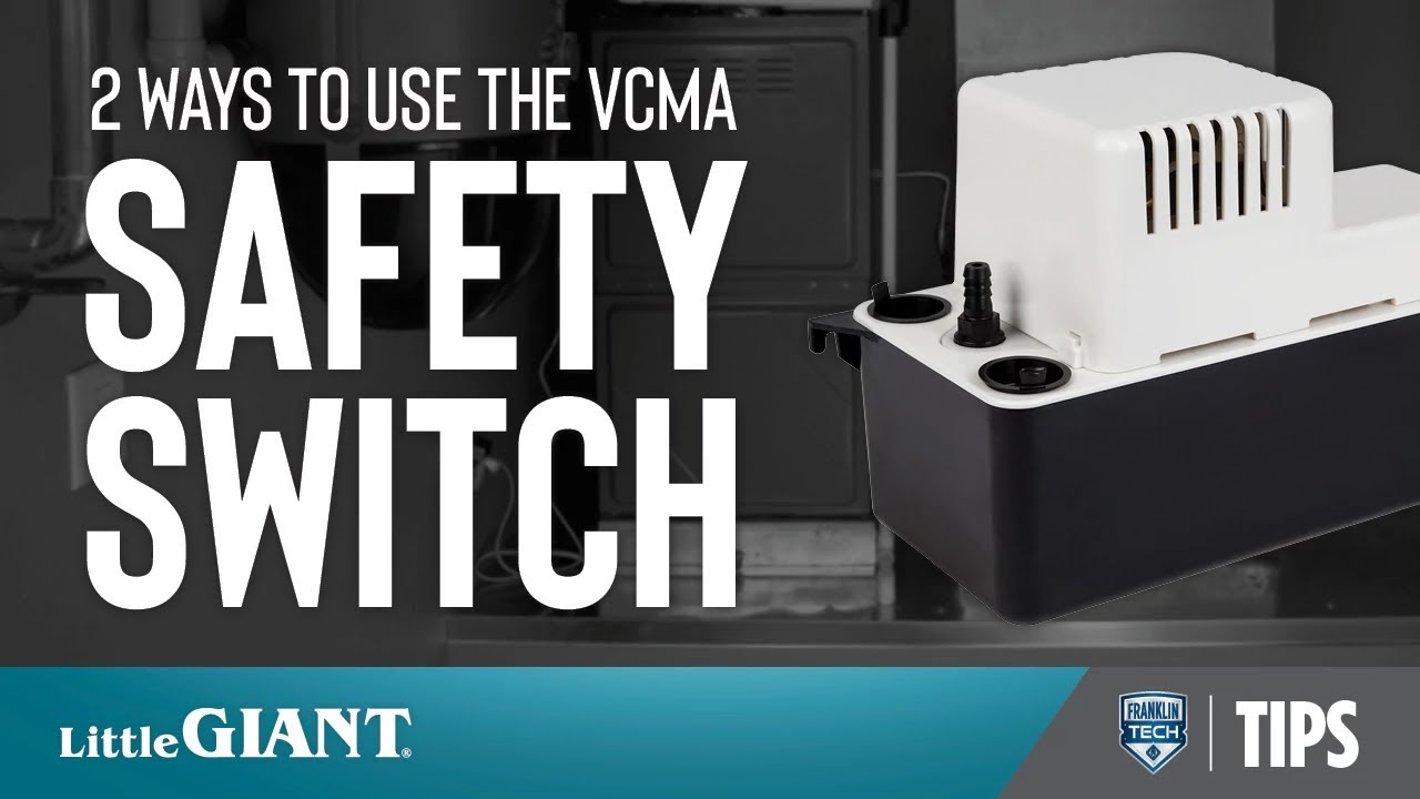 2 Ways to Use the Little Giant VCMA High Water Level Switch