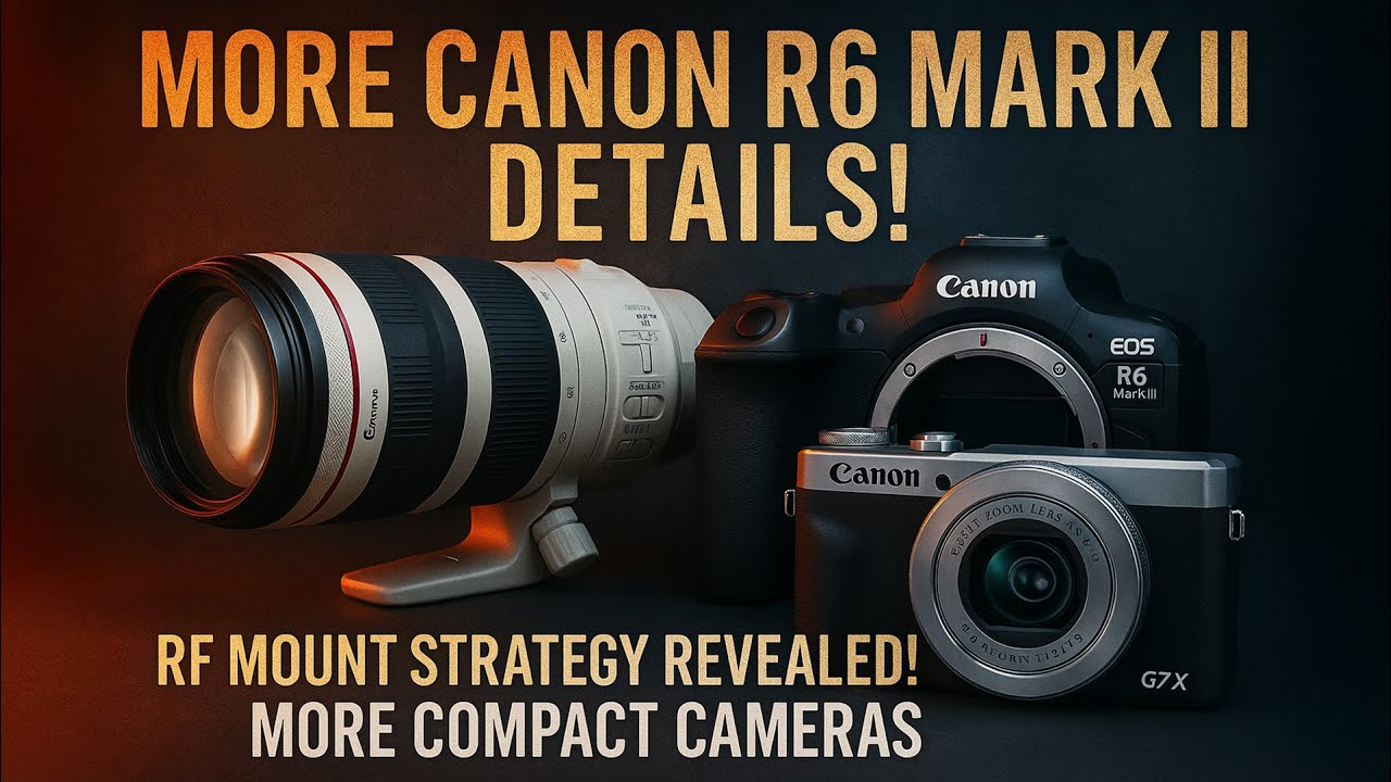 Характеристики R6 Mark III + споры о креплении RF — генеральный план Canon?