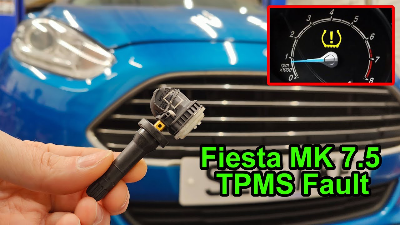 Проблема с датчиком TPMS Ford Fiesta Mk7.5