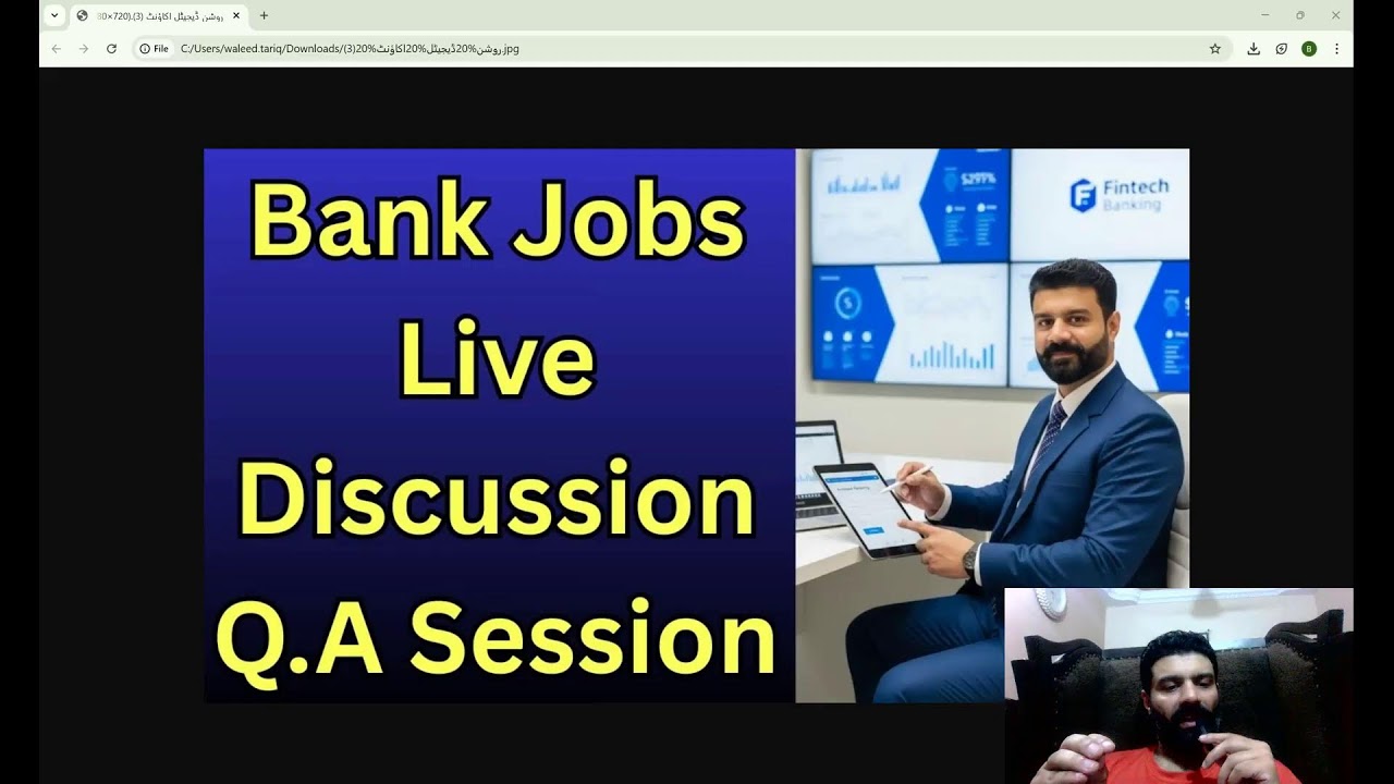 Bank Jos Live Discussion & Guidance and live Question-Answers Session