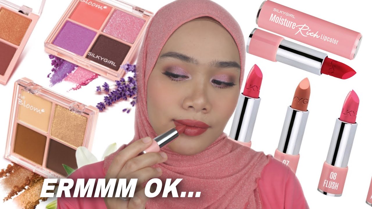 SILKYGIRL MOISTURE LIPSTICK & SHADOW QUAD PALETTE