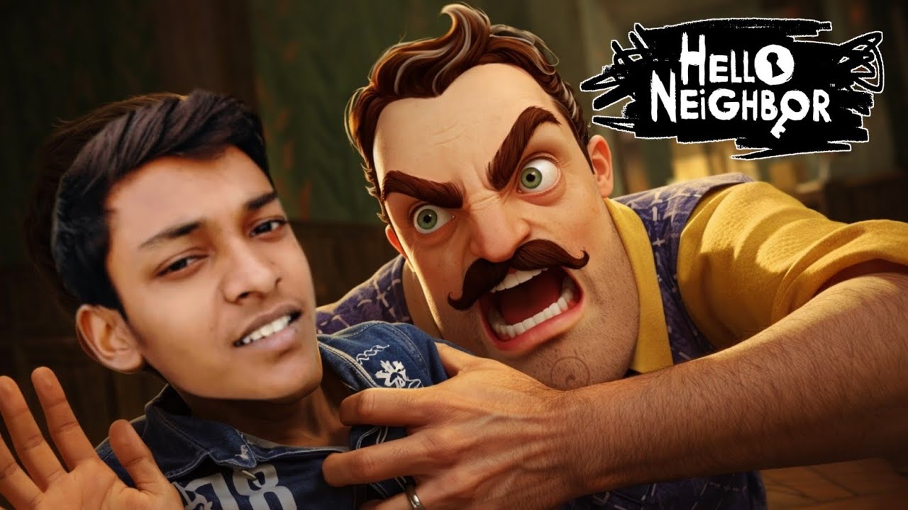 MY NEIGHBOUR IS KIDNAPPED A BOY AND I NEED TO RESCUE HIM HELLO NEIGHBOUR GAMEPLAY 