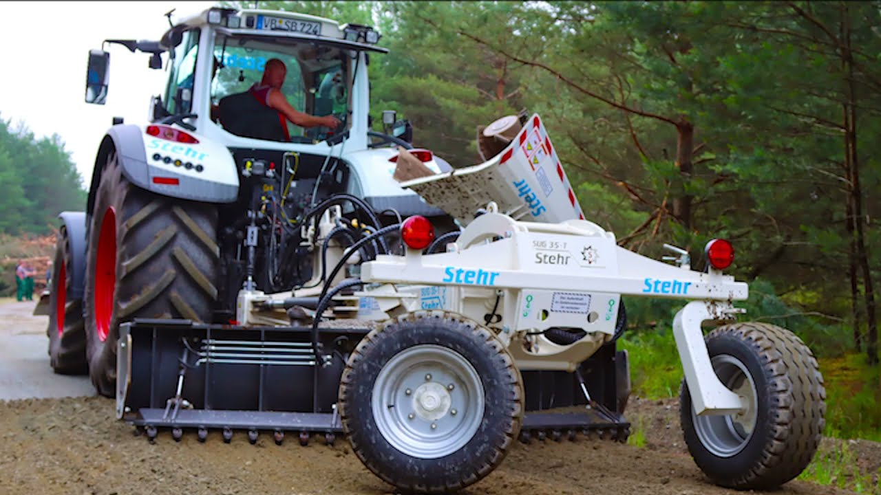 système d'entretien des chemins stehr sug 35-T | Terrain d'entraînement militaire