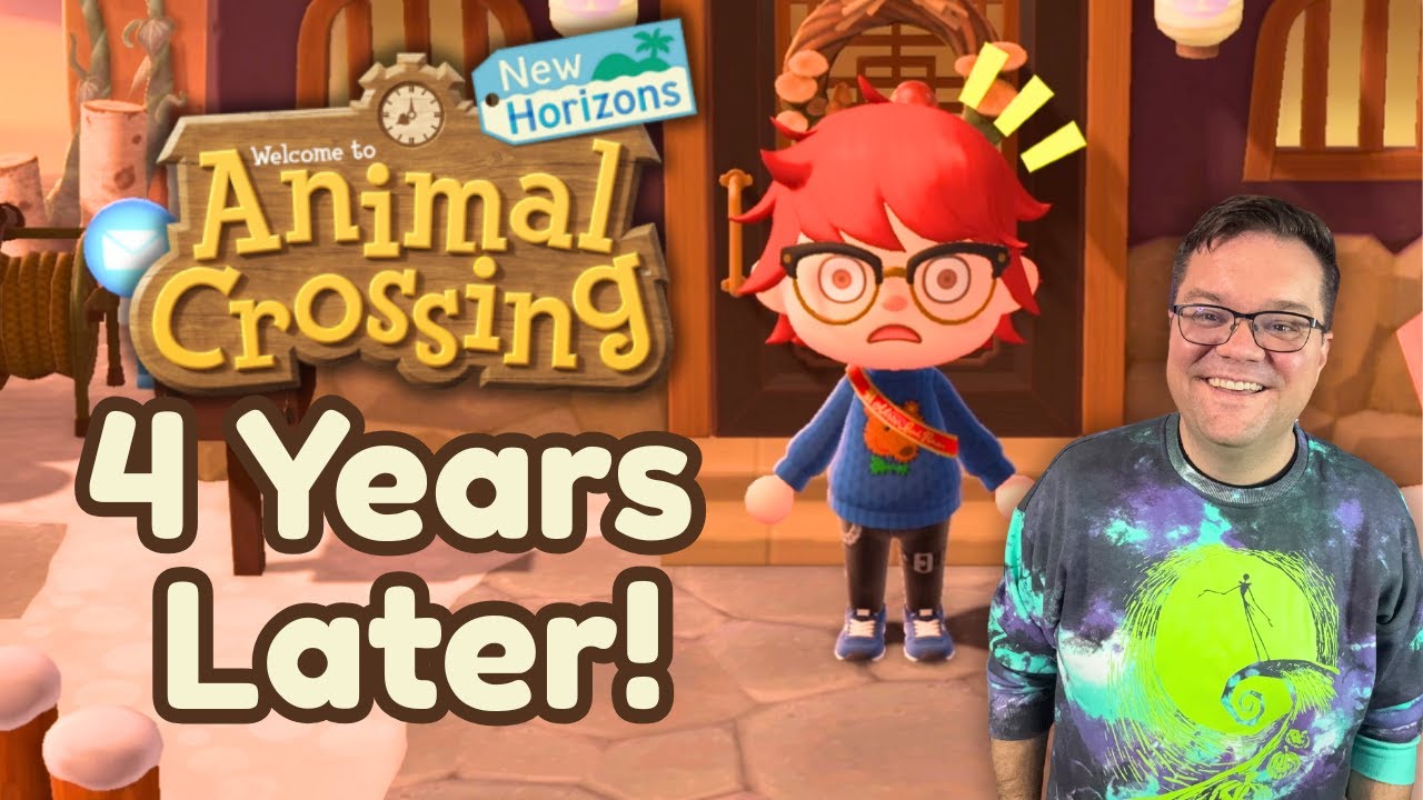 Возвращаюсь на свой остров в Animal Crossing спустя четыре года!