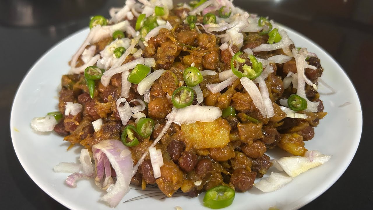 ঝাল, মশলাদার আর মুখে জল আনা ছোলা ভুনা 🤤