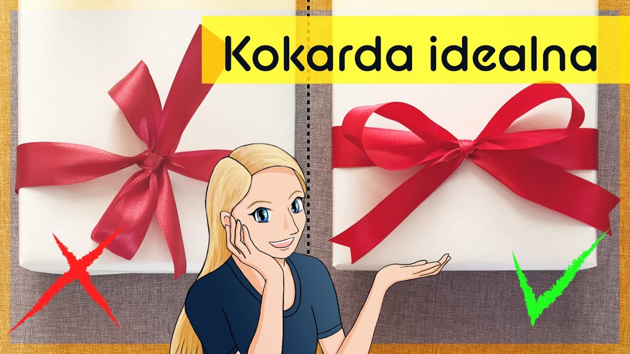 Jak ŁADNIEJ zawiązać kokardę krok po kroku? Szybki i łatwy spos&oacute;b