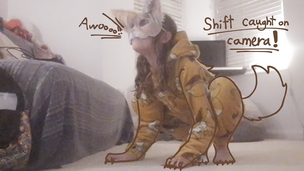 I had a shift! #therian #therianshift #quadrobics #wolfvocals #therianmask