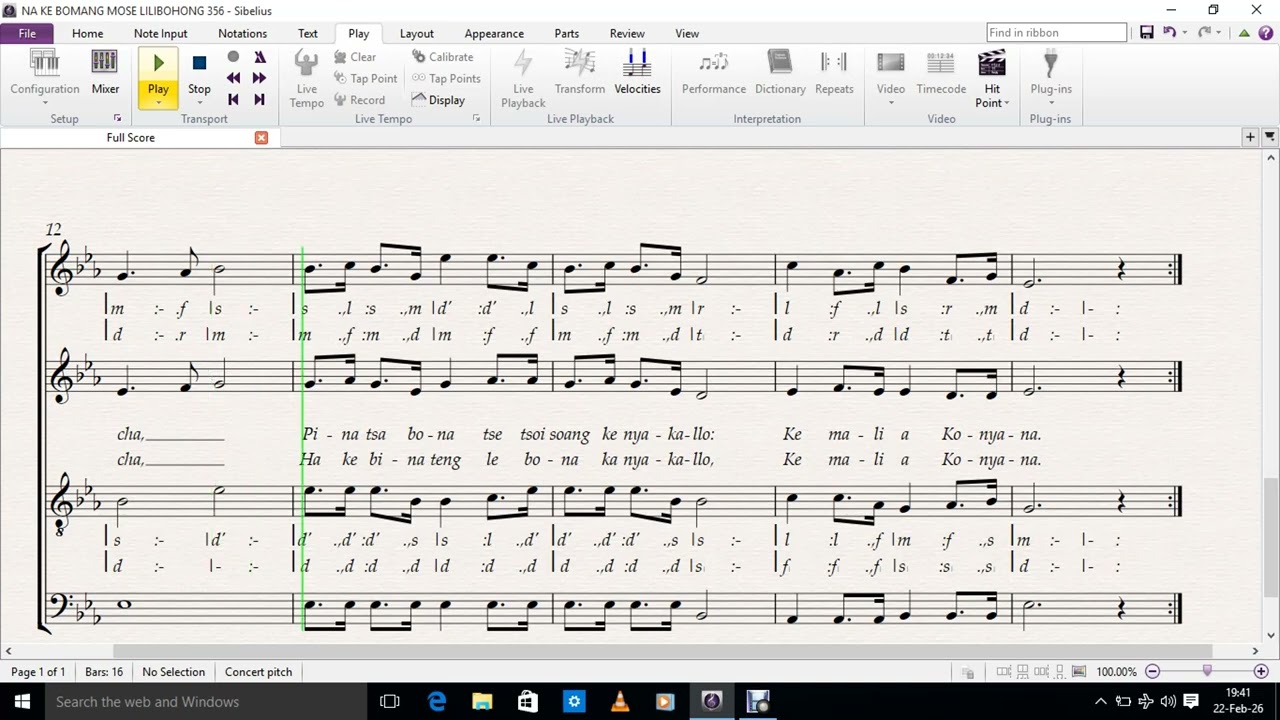 NA KE BOMANG MOSE LELIBOHONG 356