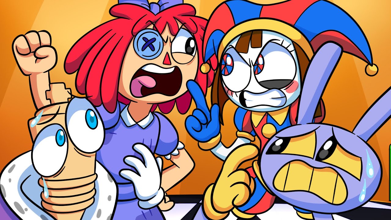 POMNI LOVE STORY! The Amazing Digital Circus UNOFFICIAL Animation