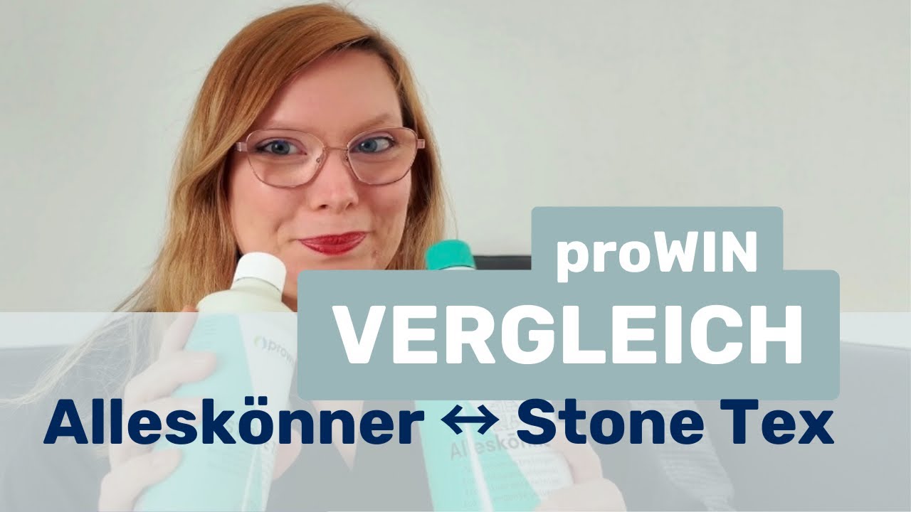 proWIN Vergleich: Alleskönner & Stone Tex (Unterschied und Tipps)