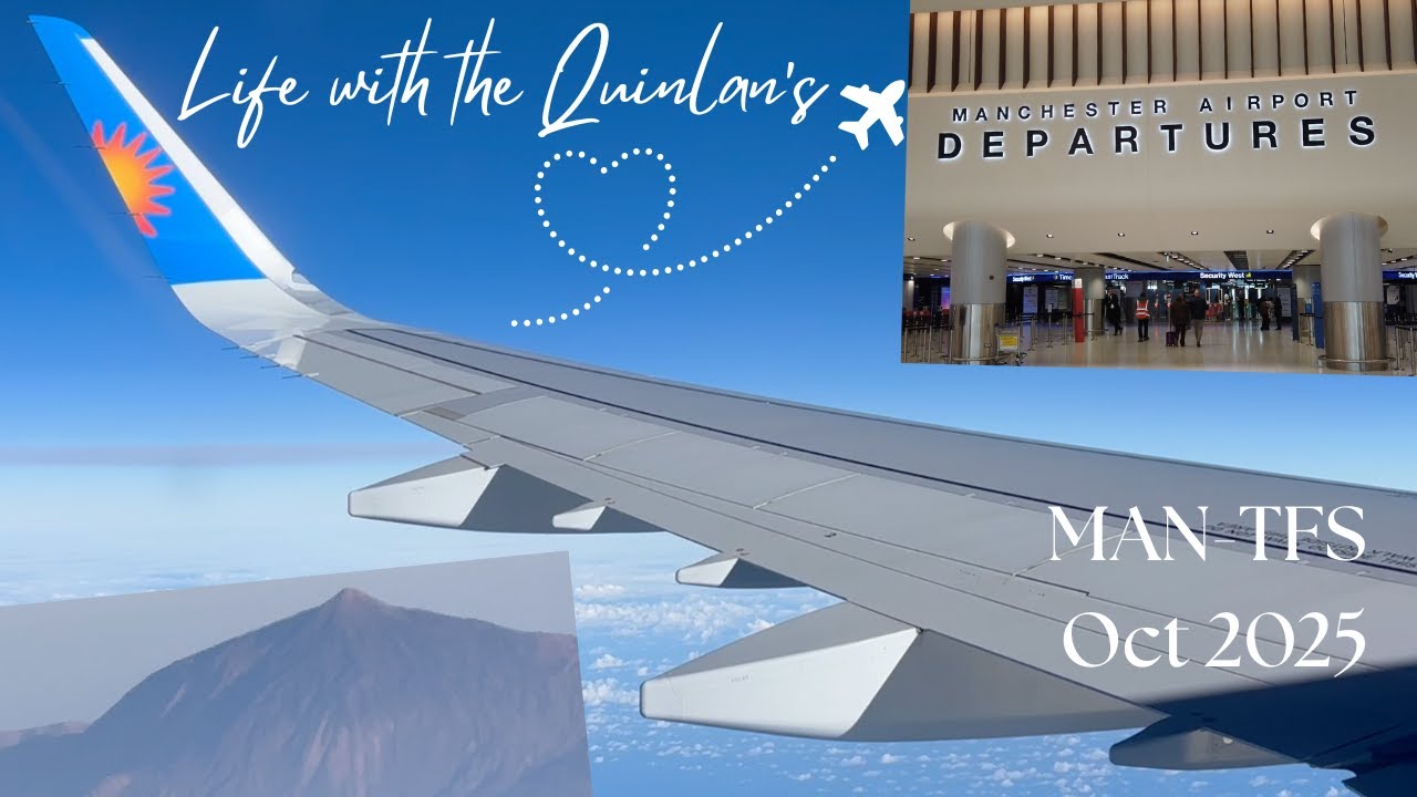 Travel day to Tenerife with Jet2 | Our first travel day vlog