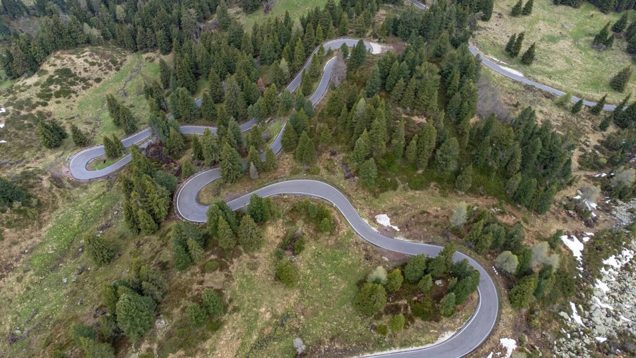 Passo Manghen in moto