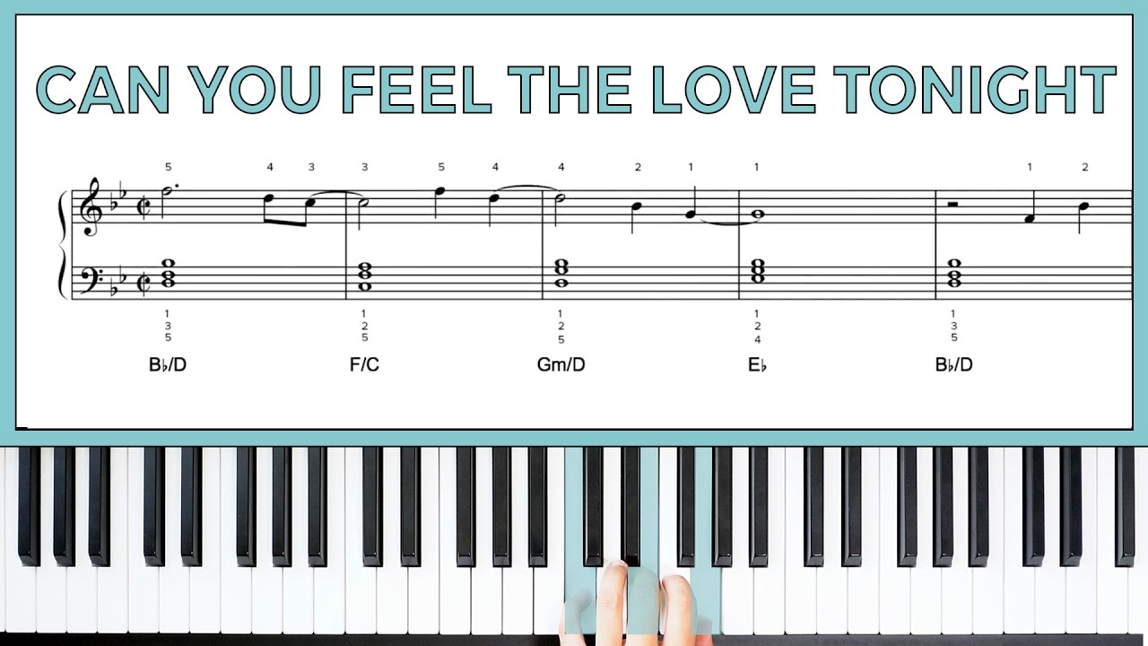 Как играть &laquo;Can You Feel The Love Tonight&raquo; Элтона Джона на пианино &mdash; Playground Sessions
