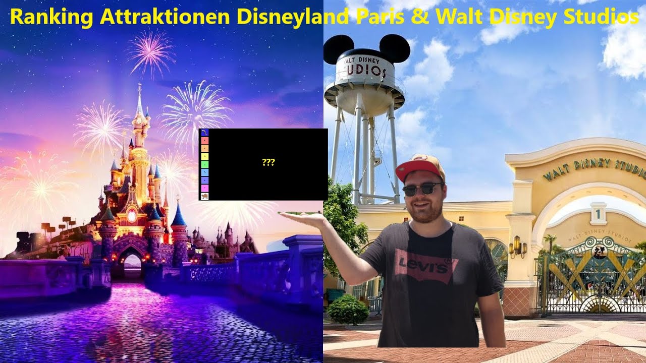 Disneyland Paris & Walt Disney Studios - Ranking Attraktionen
