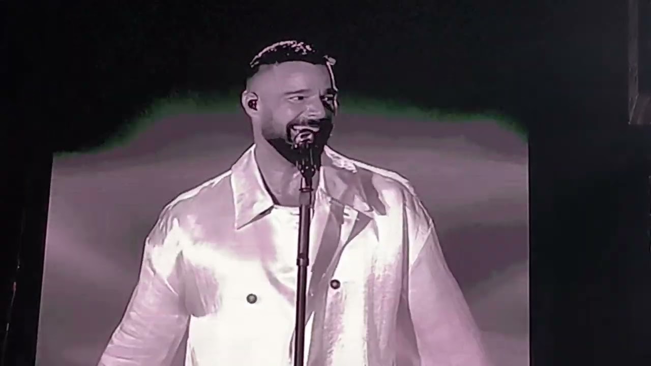 Ricky Martin en Murcia On 2024.