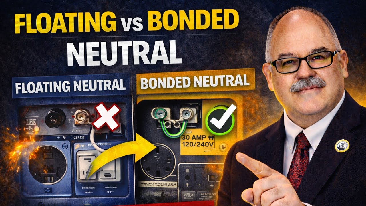Portable Generators | Floating vs Bonded Neutral