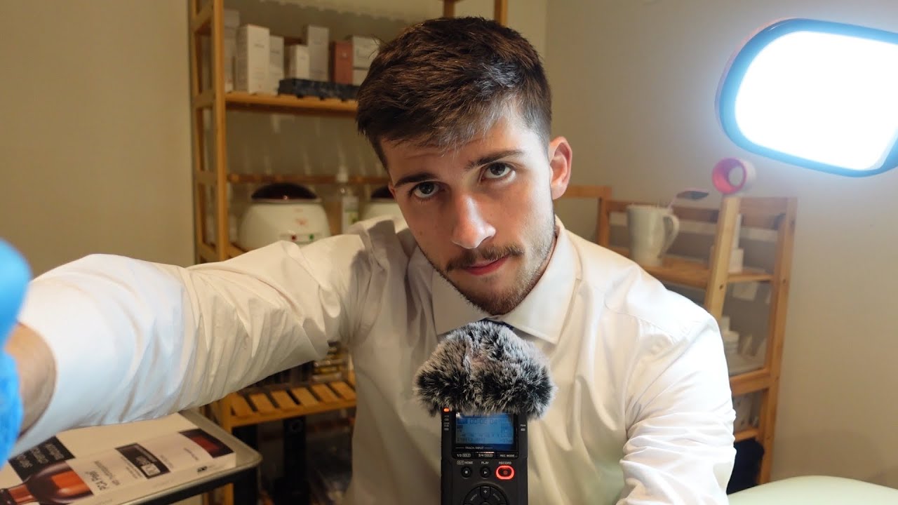 ASMR Dermatologist Roleplay | Male Doctor Personal Attention, Skincare & Relaxing Sounds