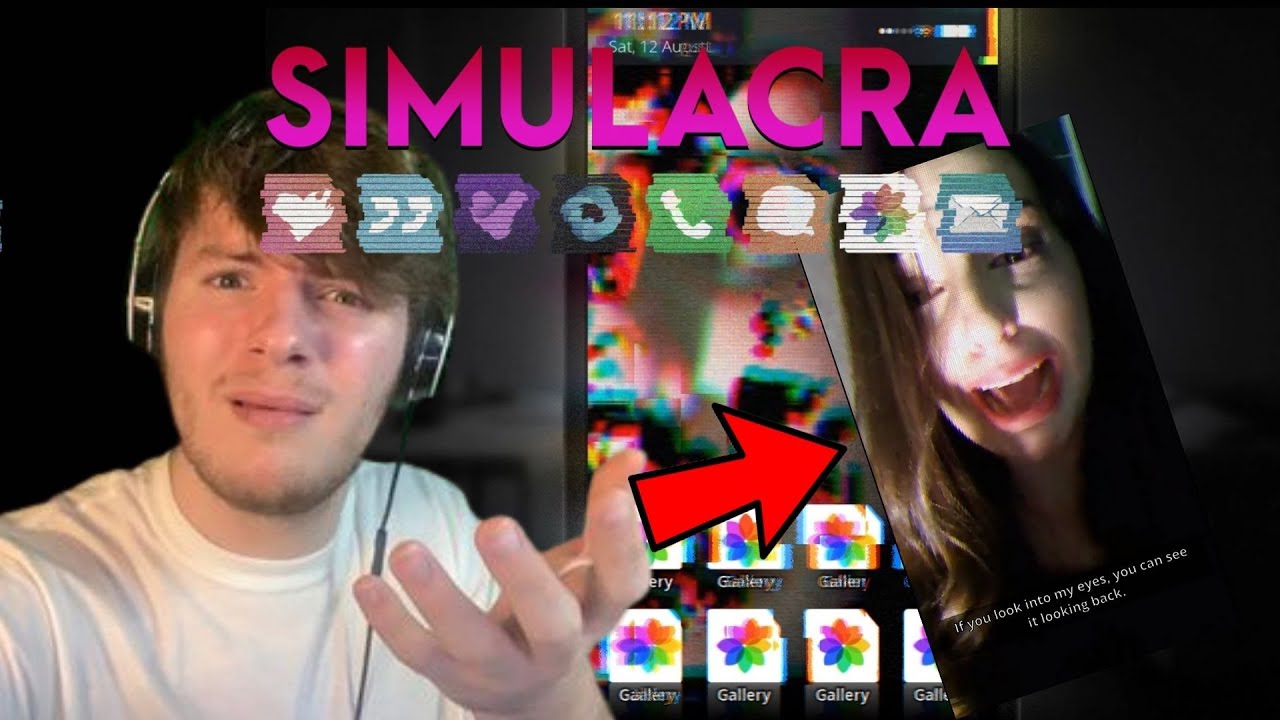 MISSING GIRL TRAPPED IN MY PHONE?!?! | SIMULACRA #1