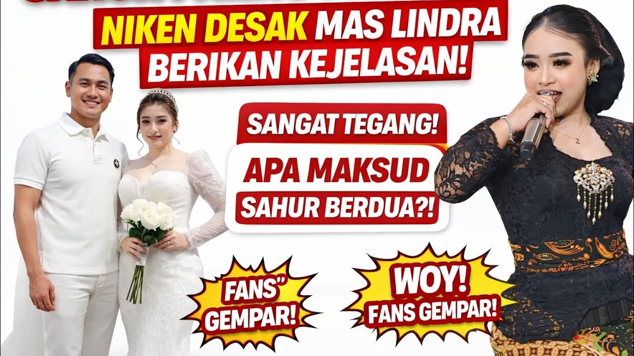 MENGEJUTKAN❗AKHIRNYA TERUNGKAP! Alasan Niken Ingin Sahur Bersama Mas Lindra Bikin Publik Terdiam!. 
