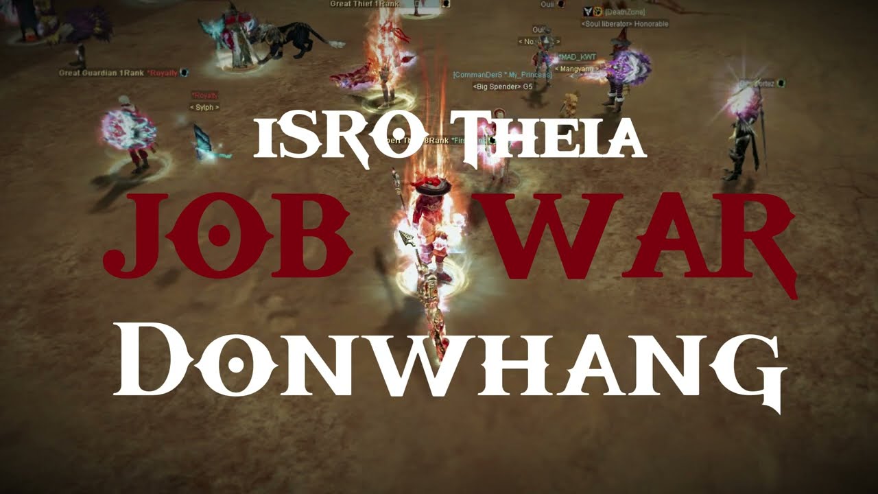 Silkroad Online Theia | Glaive D17+15 | Job War Donwhang | 05.02.2025 | FUN