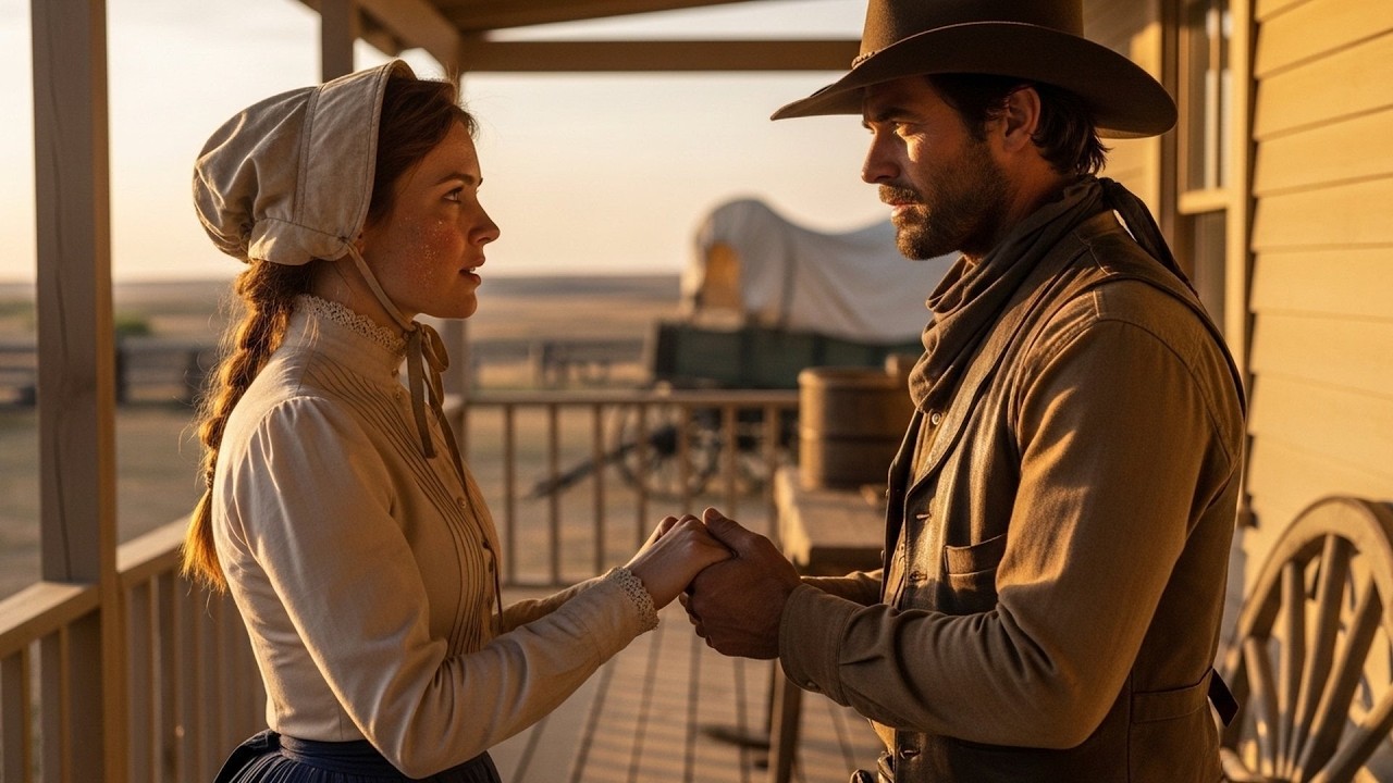 She Rode the Supply Wagon Seeking Her Brother, The Cowboy Helped Her Search