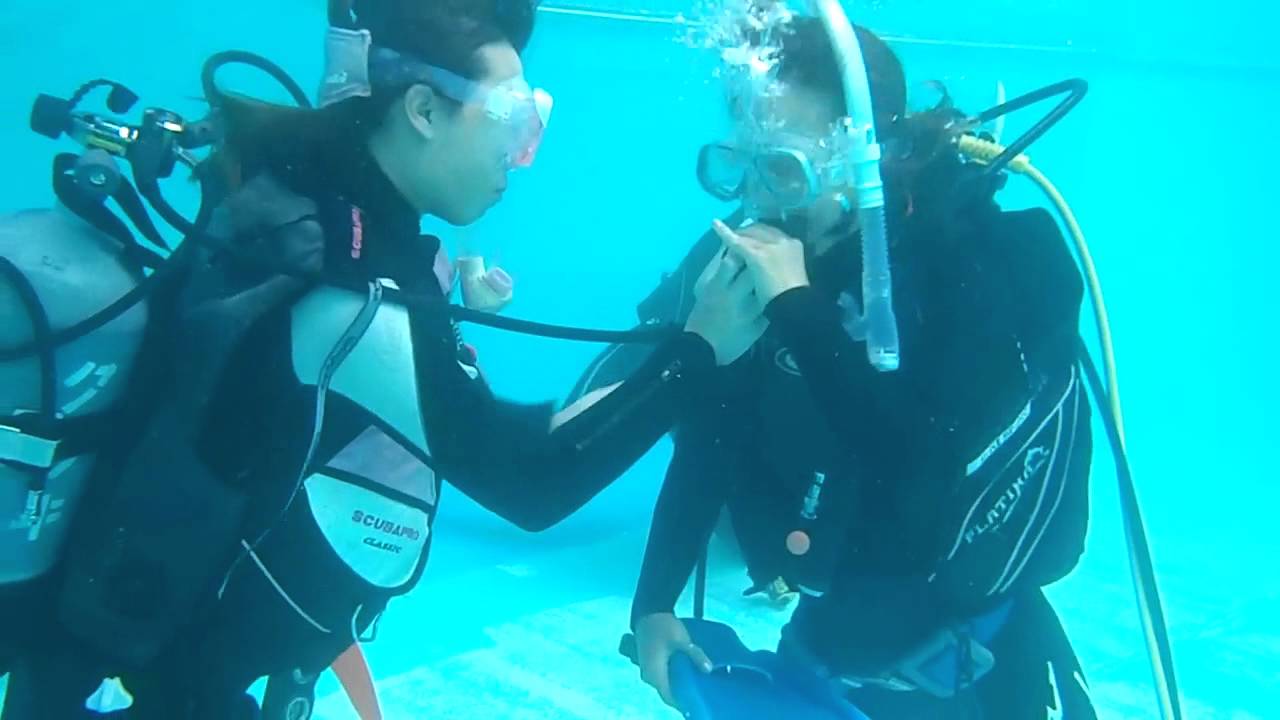 SUGURUダイブマスター講習器材交換
