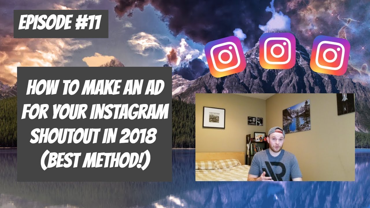 How to Make an Ad for Your Instagram Influencer Shoutout in 2018 (Best Method!)
