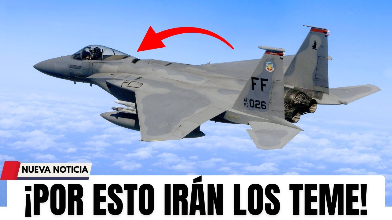 El VERDADERO MOTIVO por el que IRÁN TEME MÁS a los F-15 de ISRAEL que a los de EE.UU.