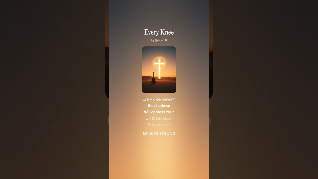 Every Knee#christianmusic