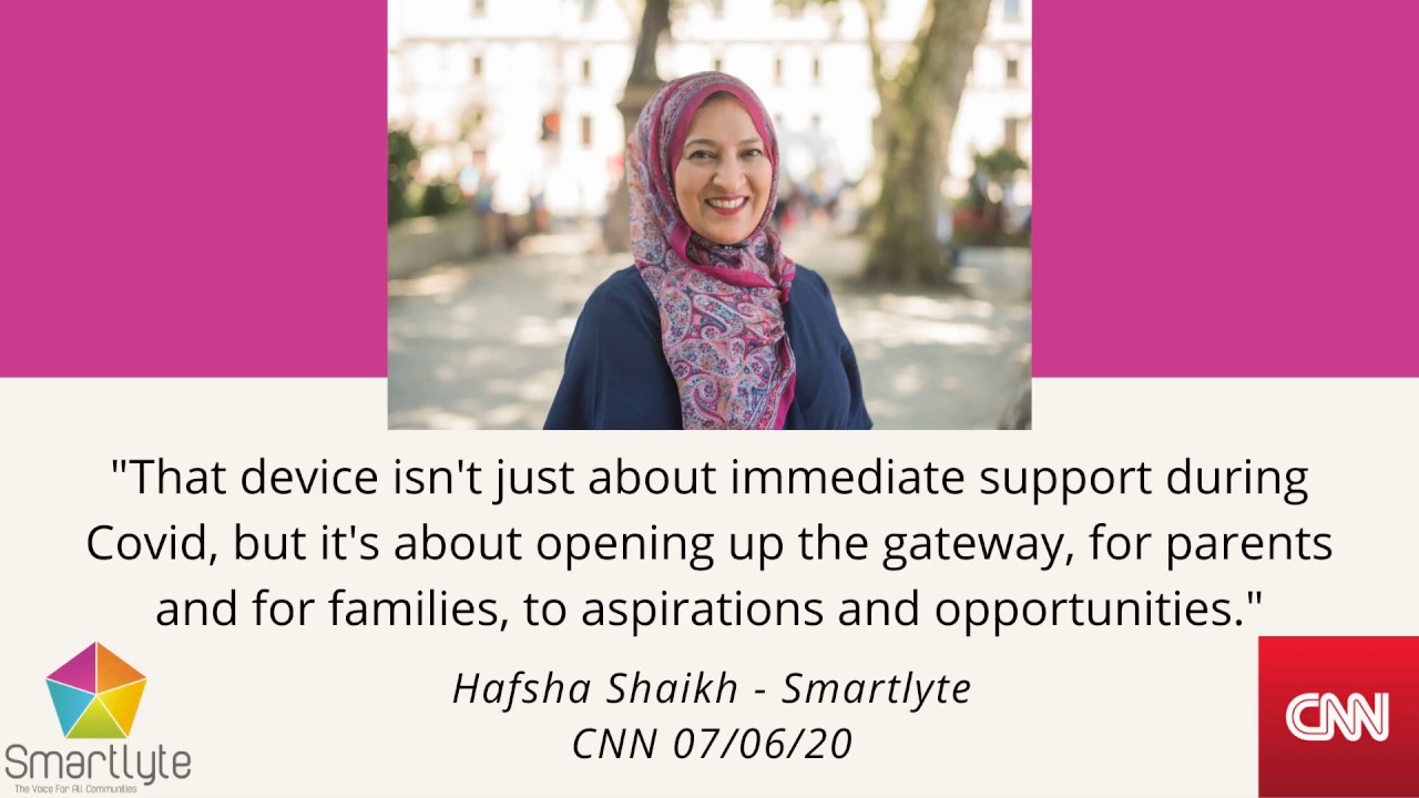 CNN highlight Smartlyte's work around digitalinclusion.
