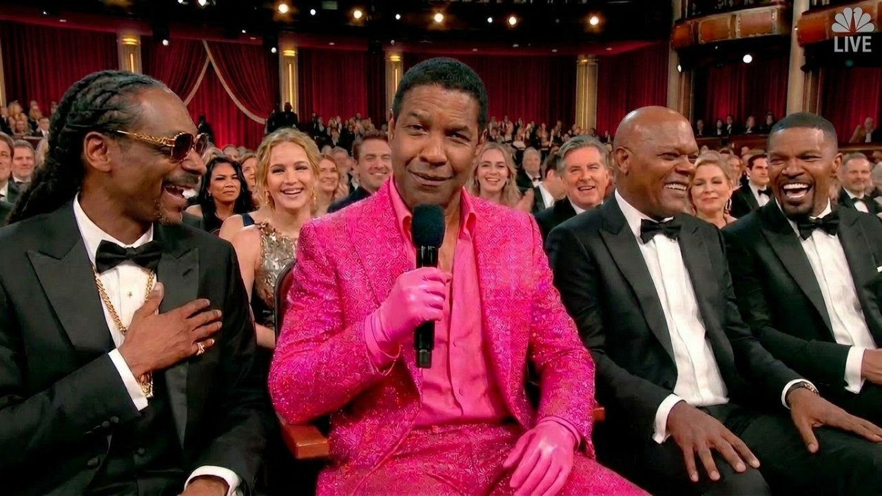 Denzel Washington Breaking Celebrities With His Humor