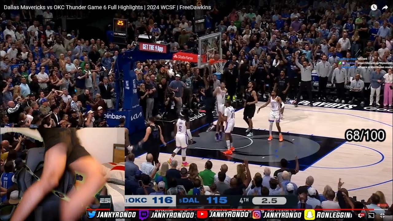 THIS GAME WAS RIGGED !! | #1 THUNDER at #5 MAVERICKS | FULL GAME 6 HIGHLIGHTS