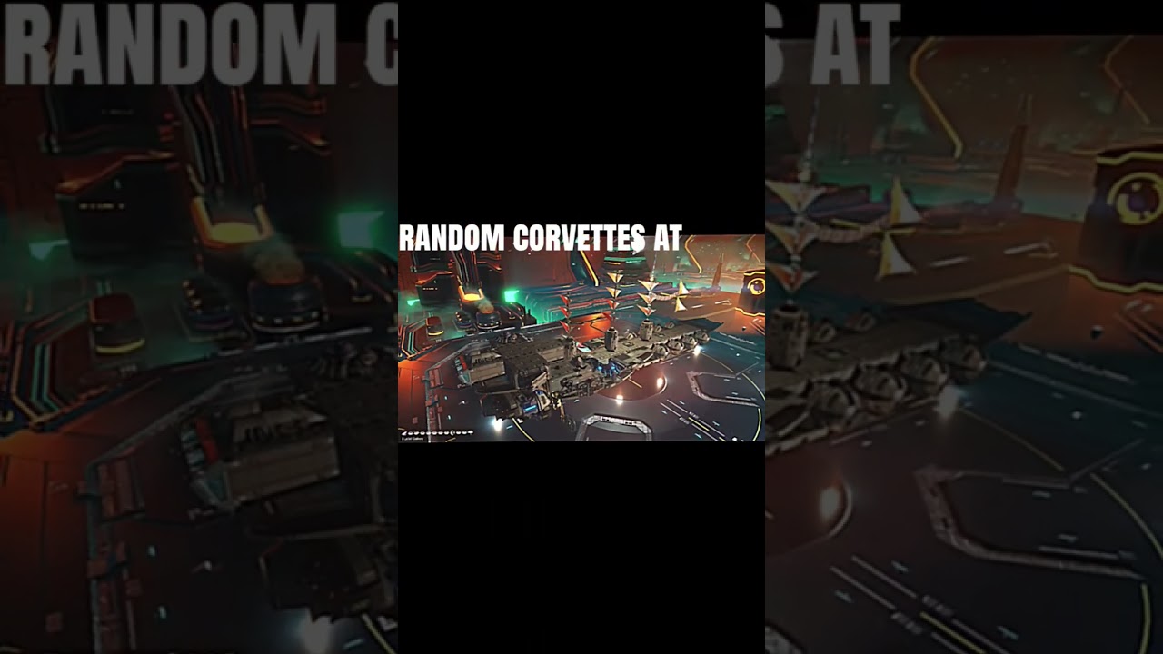 no man's sky random corvettes at the anomaly 