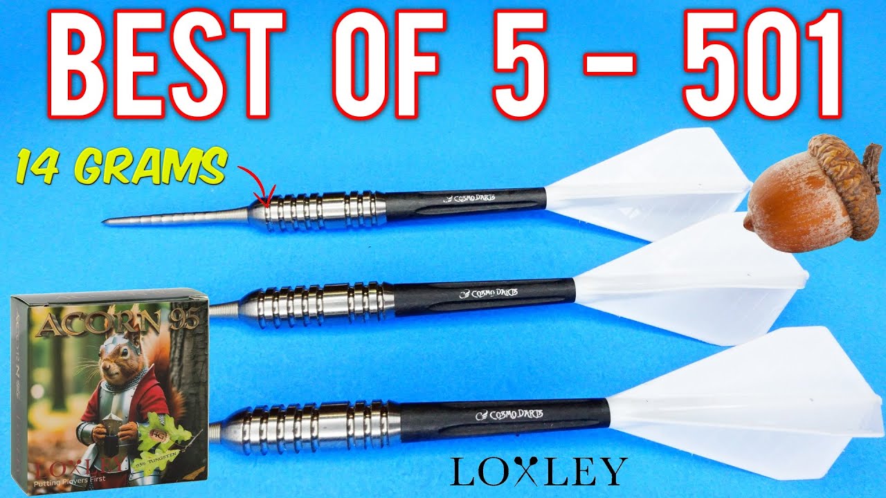 Лучший из 5 вариантов использования новых дротиков LOXLEY ACORN 95 — 14 граммов