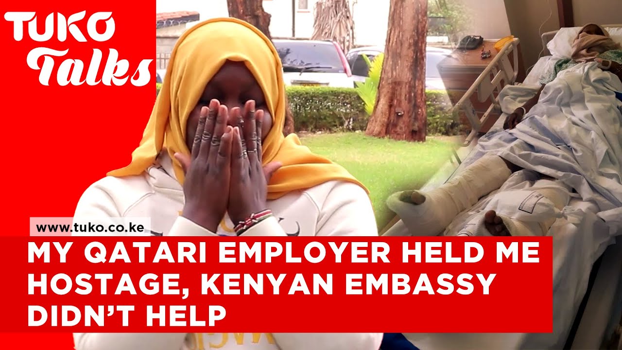 I jumped from a building and broke my legs while escaping my Qatari employer | Tuko TV